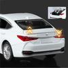 1/24 Lexus ES300h Металлическая модель автомобиля Diecasts Металлические Luxy Vehicles Модель автомобиля Высокая симуляция Звук и свет Коллекция Детская игрушка Подарок