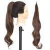 Женский 32-дюймовый парик из синтетических волос - Парик-хвост на липучке