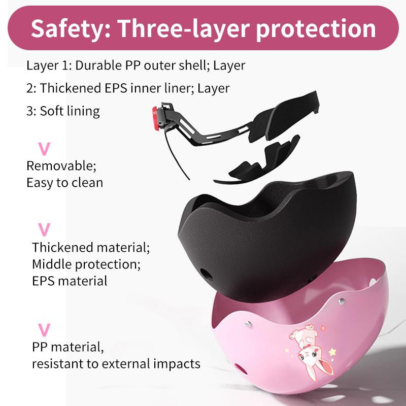 Детское защитное снаряжение шлем налокотники наколенники для девочек 3 4 5 6 7 8 9 10 11 12 лет мальчиков Подходит для катания на роликах и лыжах