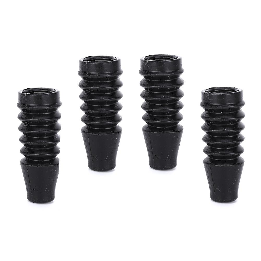 4pcs Shock Dust Covers Organ Type Wraps Accessories for 1Celsius8 1Celsius10 Off Road Model Car(40mm 1.57in )