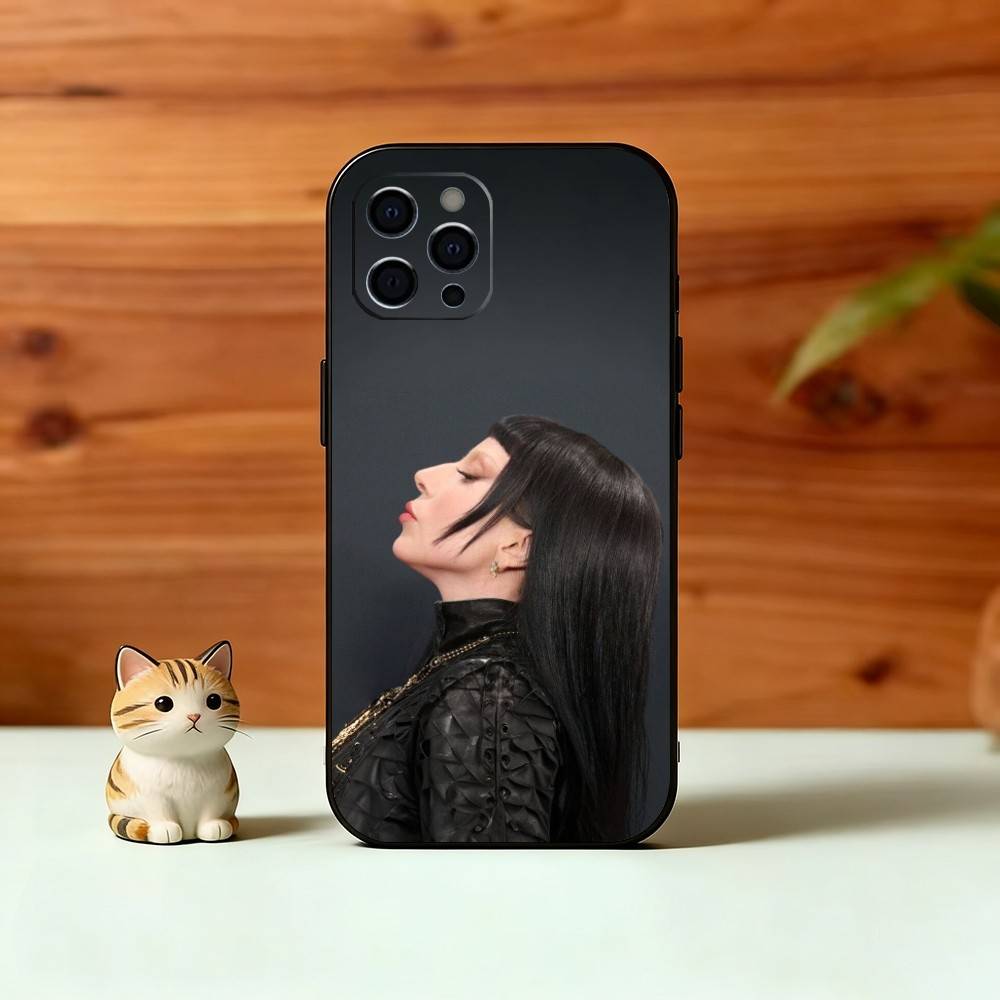G-Gaga L-L Чехол для телефона для iPhone 17, 16, 15, 14, 13, 12, 11 Plus, Pro Max, Другие Мягкий Черный Чехол