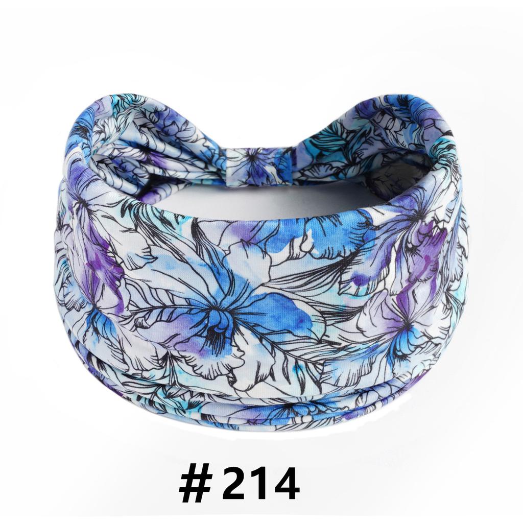 Повязки на голову в стиле бохо для женщин, хлопковые, большие, широкие, эластичные, нескользящие, для тренировок, повязки для йоги, бега, тюрбаны, банданы, аксессуары для волос