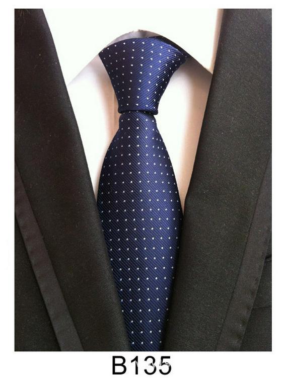 Мужской галстук ручной работы из полиэстерового шелка – повседневный, официальный или профессиональный