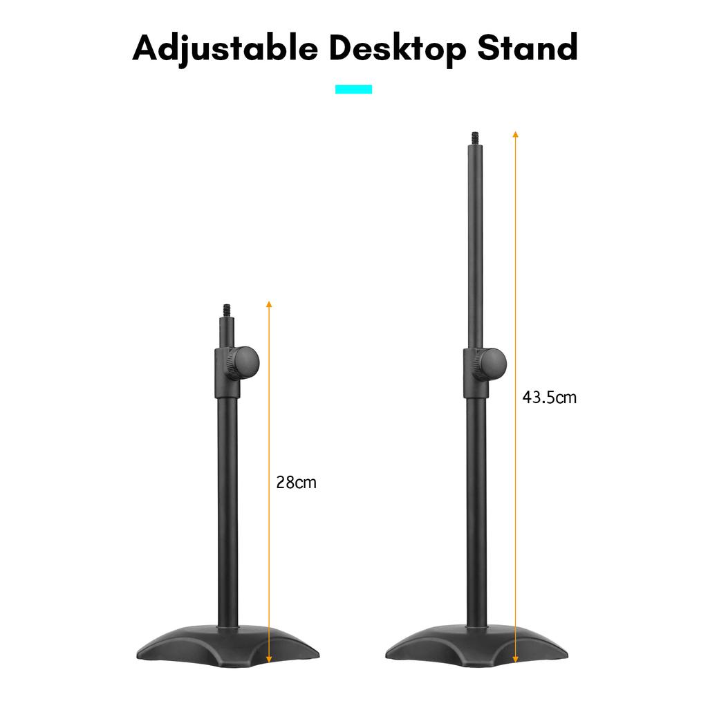 Tabletop Photography LED Lighting Kit with 150W Light Bulb Dimmable 3200K-5500K + E27 Lamp Socket +