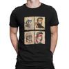 Summer Men's Fun Renaissance Ninja Artist Printed Round Neck T-shirt Street 100% Cotton Outdoor Party Soft Loose Short Sleeve