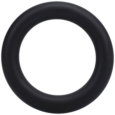 Cockring The Gasket Large 42 mm Noir - RockSolid by Doc Johnson - Cockrings Flexibles