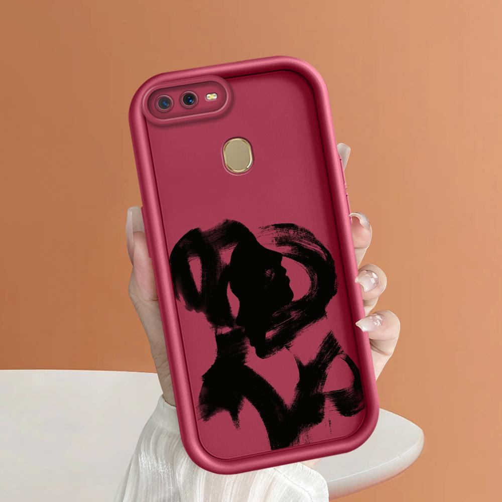 Мягкие силиконовые квадратные лестницы с мультяшным узором, полное покрытие, защита камеры, противоударный чехол для OPPO Reno Realme OnePlus