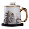 Artisanal Crystal Porcelain Kung Fu Teacup