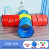 WEZHO Kids' Rainbow Crawl Tunnel