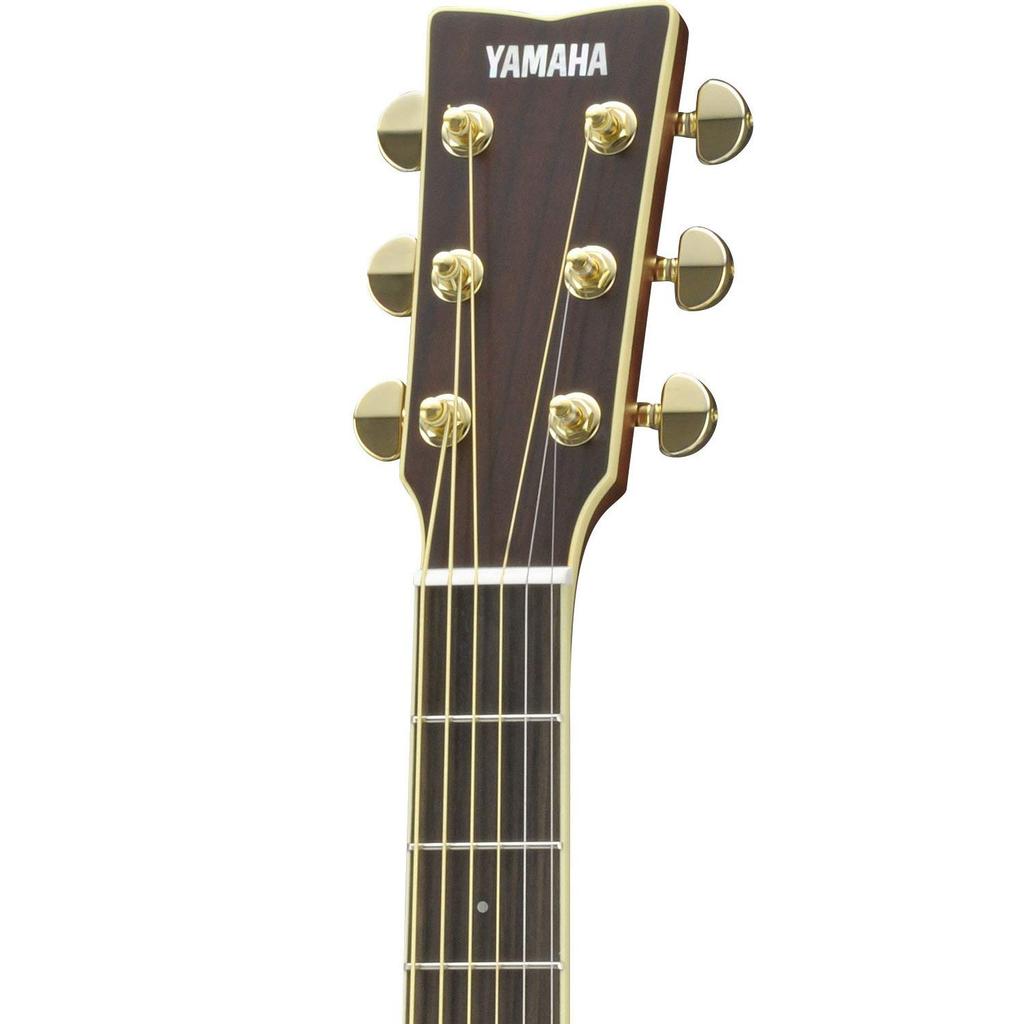 YAMAHA Акустическая гитара LJ6 ARE BS с установленным пассивным звукоснимателем