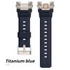 Роскошный Ремешок из Каучука для Apple Watch Band Ultra 3 49мм Ремешок для iWatch Ultra 2 49мм Металлическое Соединение Силиконовое Кольцо Бронированный Браслет