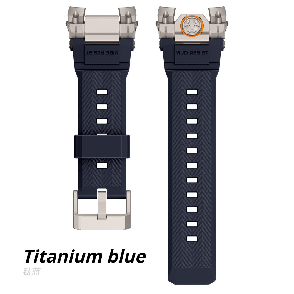 Роскошный Ремешок из Каучука для Apple Watch Band Ultra 3 49мм Ремешок для iWatch Ultra 2 49мм Металлическое Соединение Силиконовое Кольцо Бронированный Браслет