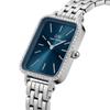 Daniel Wellington Women's QUADRO LUMINE BEZEL 5 LINK ARCTIC Crystal Watch 20 x 26 mm,Korean popular watches