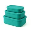 Ланч-бокс, герметичный, пищевой, большой емкости, микроволновая печь, безопасный, термостойкий для хранения, портативный силикон