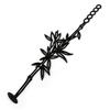 Les Trésors De Lily [P0701] - Black 'Batucada' Designer Bracelet (Bamboo)