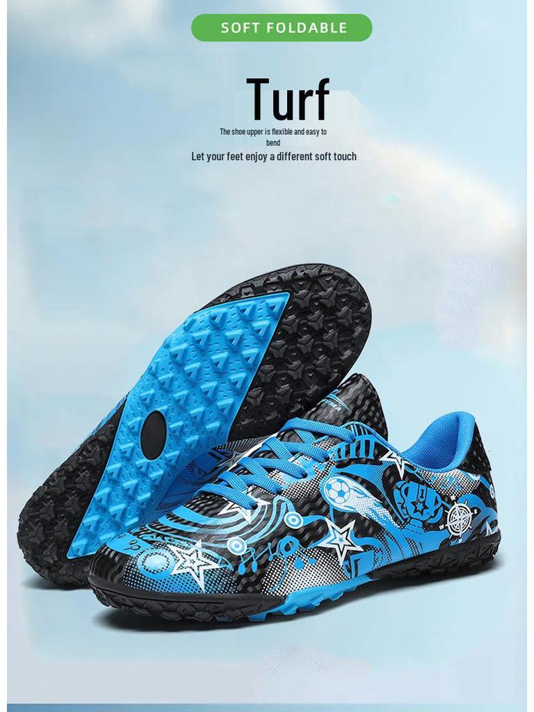 Детские профессиональные футбольные бутсы с длинными шипами для мальчиков и девочек - Средние и большие размеры