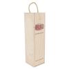 Retro Red Wine Bottle Box Portable Delicate Wooden Storage Container Gift Case Decoration