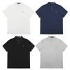 DS083 Мужская и женская летняя рубашка-поло Ralph Lauren из 100% хлопка пике с вышитым классическим логотипом-пони