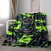 1pc Batman Flannel Throw Blanket Lightweight Soft Warm All Season Blanket for Sofa, Bed, Travel, Camping L1024168