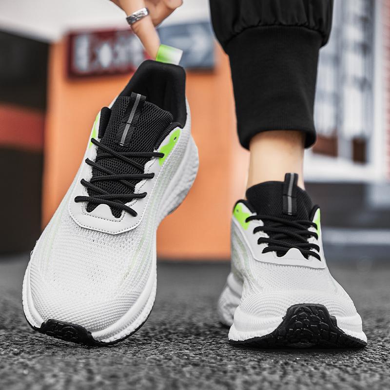 Мужская повседневная обувь, спортивные прогулочные кроссовки, мужские летние спортивные кроссовки, трендовые мужские кроссовки в уличном стиле