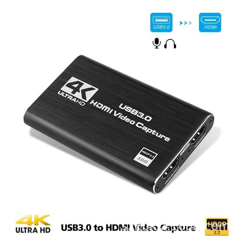 4K UHD USB 3.0 в HDMI Карта захвата для видео, игрового стриминга и записи
