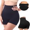 Seamless High Waist Shorts For Women Stretch Boyshorts Panties Underwear Under Skirt Dress with Anti-Slip Strip