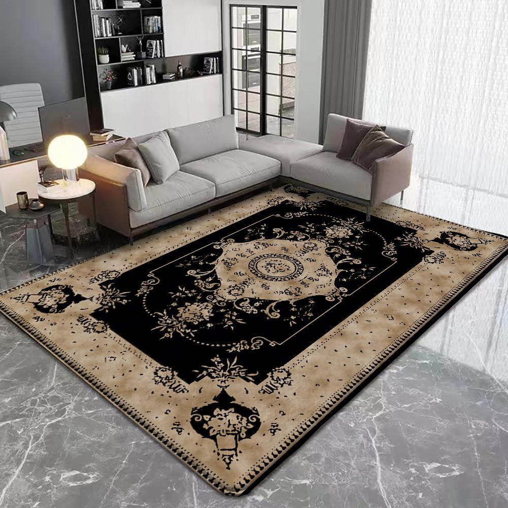 Vintage Moroccan Style Carpet for Living Room Bedroom Home Decor Sofa Table Large Area Rugs Hallway Balcony Non-slip Floor Mat