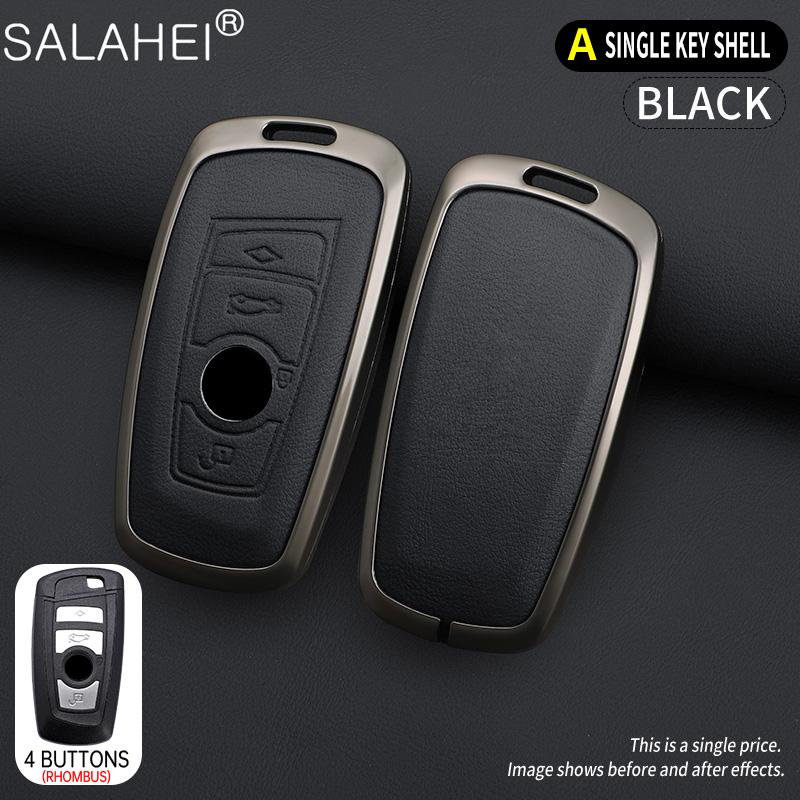 bqwdy8 New Leather Car Remote Key Case Cover Protector Shell For BMW 1 3 5 7 Series X1 X3 X4 X5 F10 F15 F16 F20 F30 F18 F25 M3 M4 E34