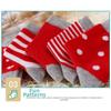 5 Pairs Soft Cotton Girls Boys Socks Autumn Winter Mid-calf Socks Floor Stockings  for 0-5 Years
