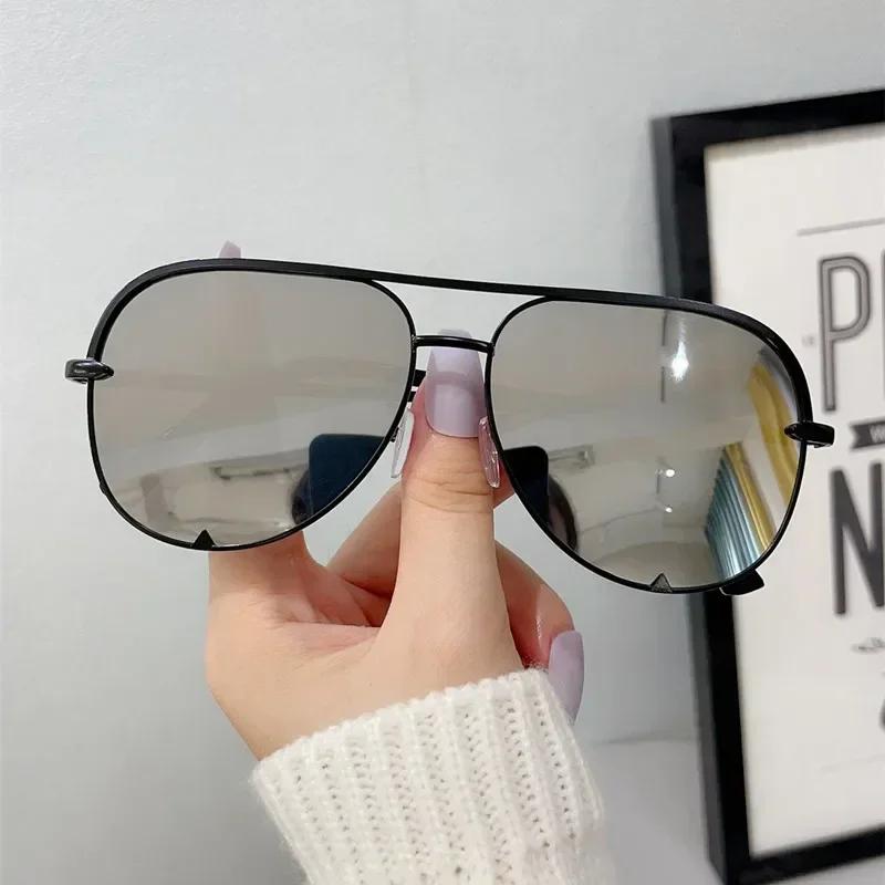 Новые модные брендовые дизайнерские женские пилотные солнцезащитные очки для женщин и мужчин, градиентные солнцезащитные очки для женщин, зеркальные оттенки UV400