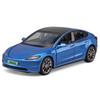 1:32 Модель Tesla Model 3 Сплав Модель автомобиля Симуляция Звук и свет Игрушечная машинка с инерционным механизмом Металлическая машинка Коллекция для мальчиков Украшения Подарок