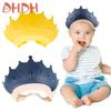 Детская шапочка для душа, регулируемая шапочка для мытья волос для новорожденных, товары для новорожденных, защита для ушей младенцев, детский шампунь, крышка для головы для ванны