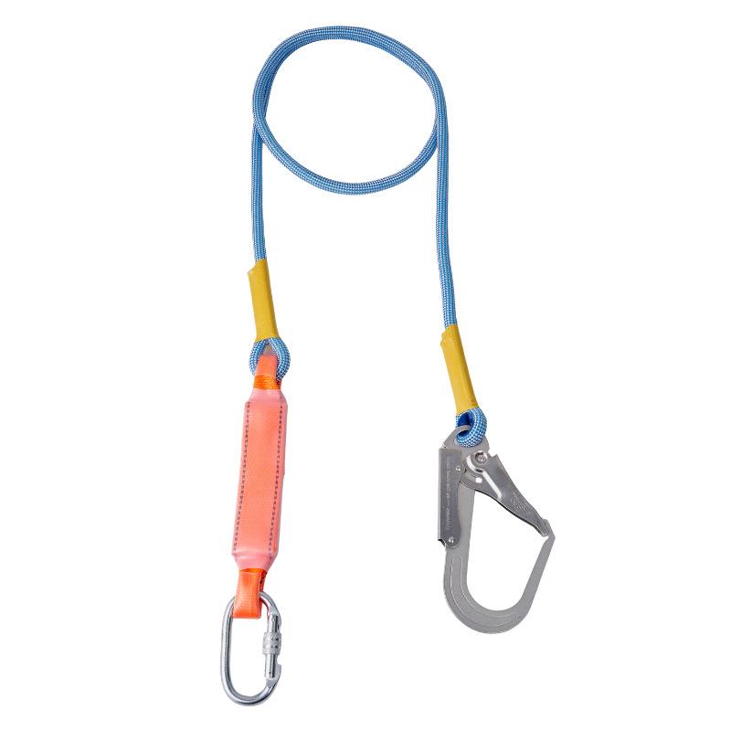 Safety Extension Rope with Hooks for High-Altitude Outdoor Work
