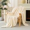 Striped Throw Blanket Soft, Warm & Cozy for Sofa, Bed, Office, Travel