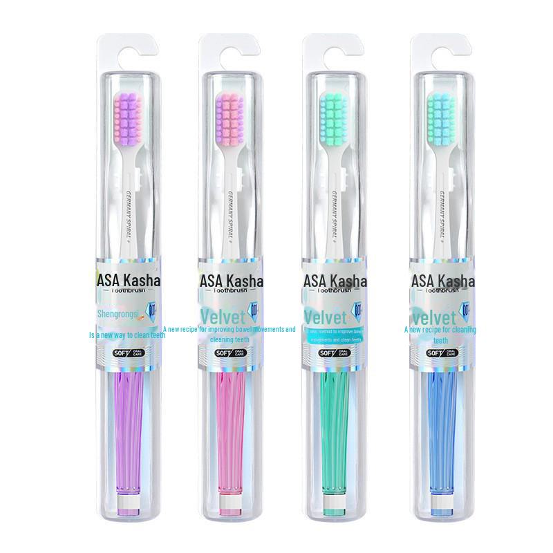 Kashawanmao Adult Soft Bristle Wide Head Toothbrush for Advanced Cleaning