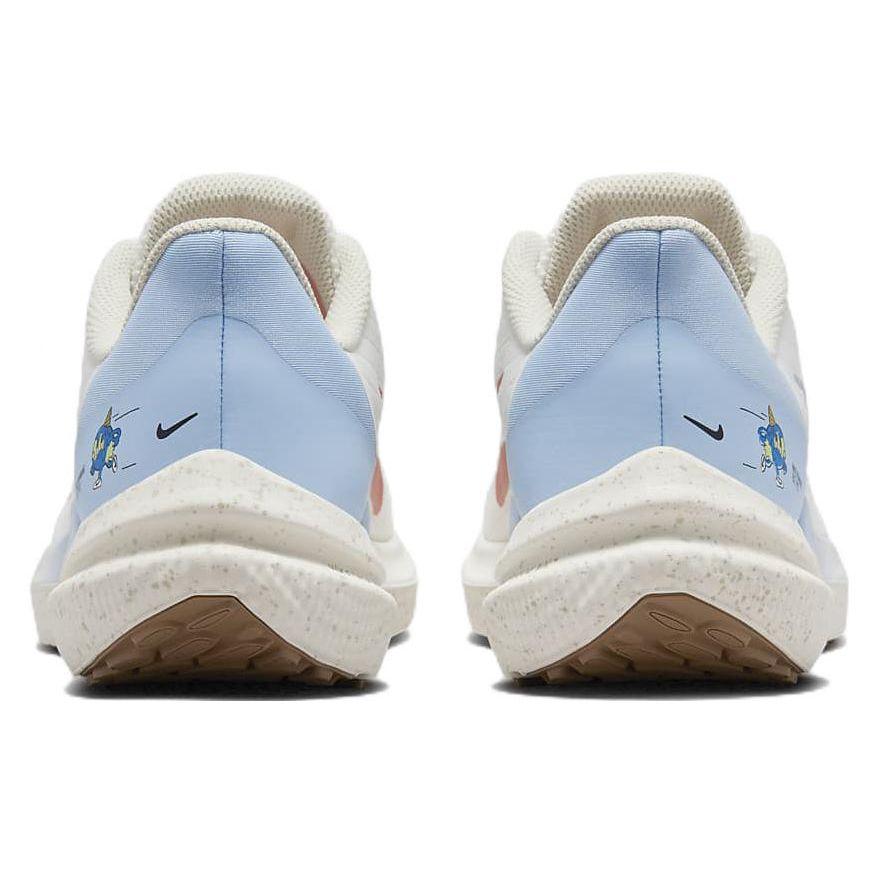 Nike Air Winflo 9 Sail Celestine Blue Женские кроссовки Кремовый Light-Stone Safety-Orange DX6048-181