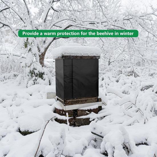 Ветрозащитная ткань Оксфорд 600D, сотовый зимний защитный чехол, уютный хлопок с искусственным жемчугом, средняя теплая изоляционная пленка для пчелиного улья