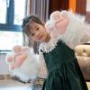 Furry Cosplay Costume Gloves Cartoon Cosplay Props Kawaii Cat Claw Mittens  Gifts