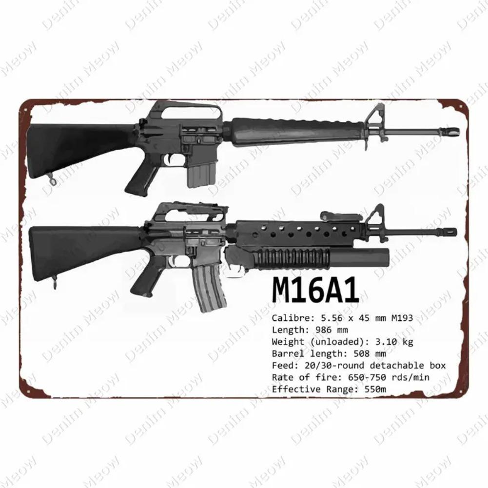 Винтажная металлическая табличка Узи, Плакат, Бар, Клуб, Кафе, Декоративная тарелка для комнаты, Жестяная картина с изображением винтовки, Для военных фанатов, Настенные наклейки