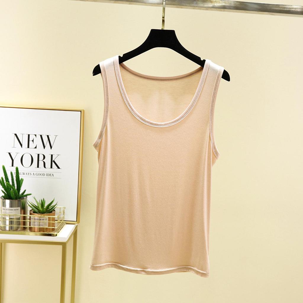 Women's Summer Thin Modal U-neck Slimming Tank Top