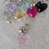 Heart Keychains Handmade Key Jewelry Heart Key Holder Alloy Material Key Ornament Bag Pendant Perfect Gift for Woman Man