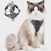 Yousheng Cat Harness And Leash Reflective Strips Jacket Breathable Adjustable Vest Harness Escape Proof Easy Control Leash for Cats