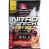 Muscle Tech Nitro Tech 100% Whey Gold New York Caramel Flavor 20g