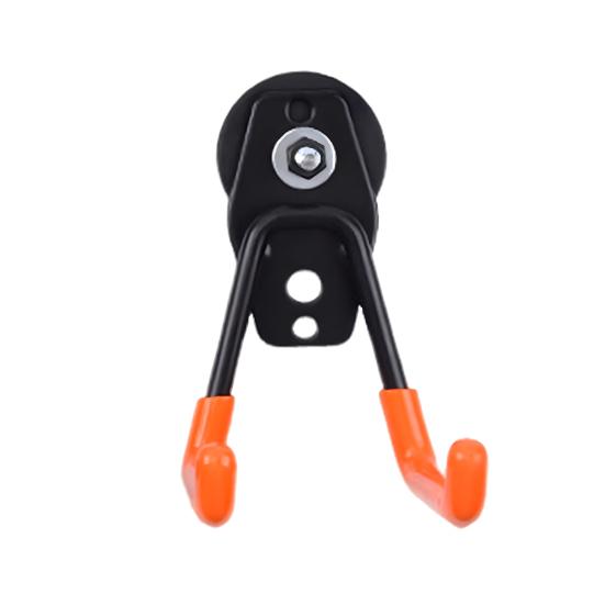 Сверхпрочный магнитный крючок для хозяйственных нужд Сильный Легкая установка Магнит для гаража ПВХ Антискользящее покрытие Крючок для хранения