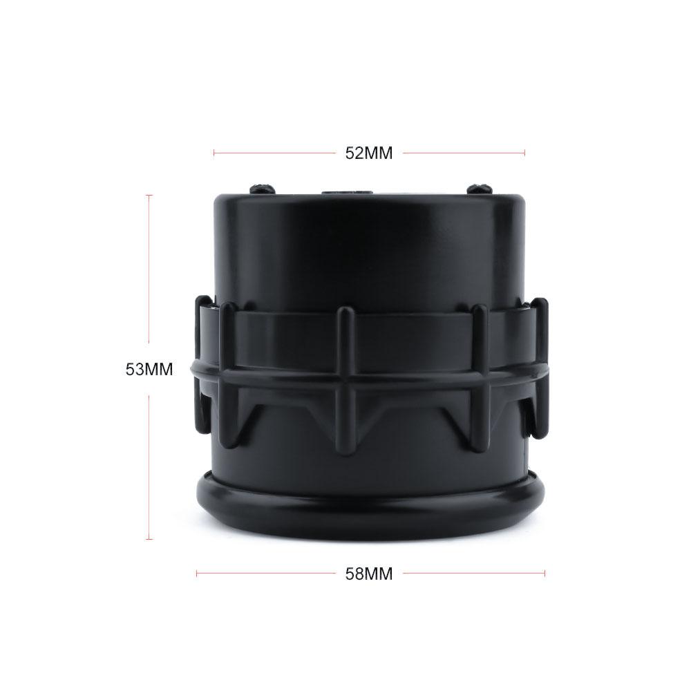 Dynoracing 2'' 52mm Dual Display 0-30 IN.HG Vacuum Gauge 7 Colors Led Vacuum Meter with Stepper Motor Car Meter