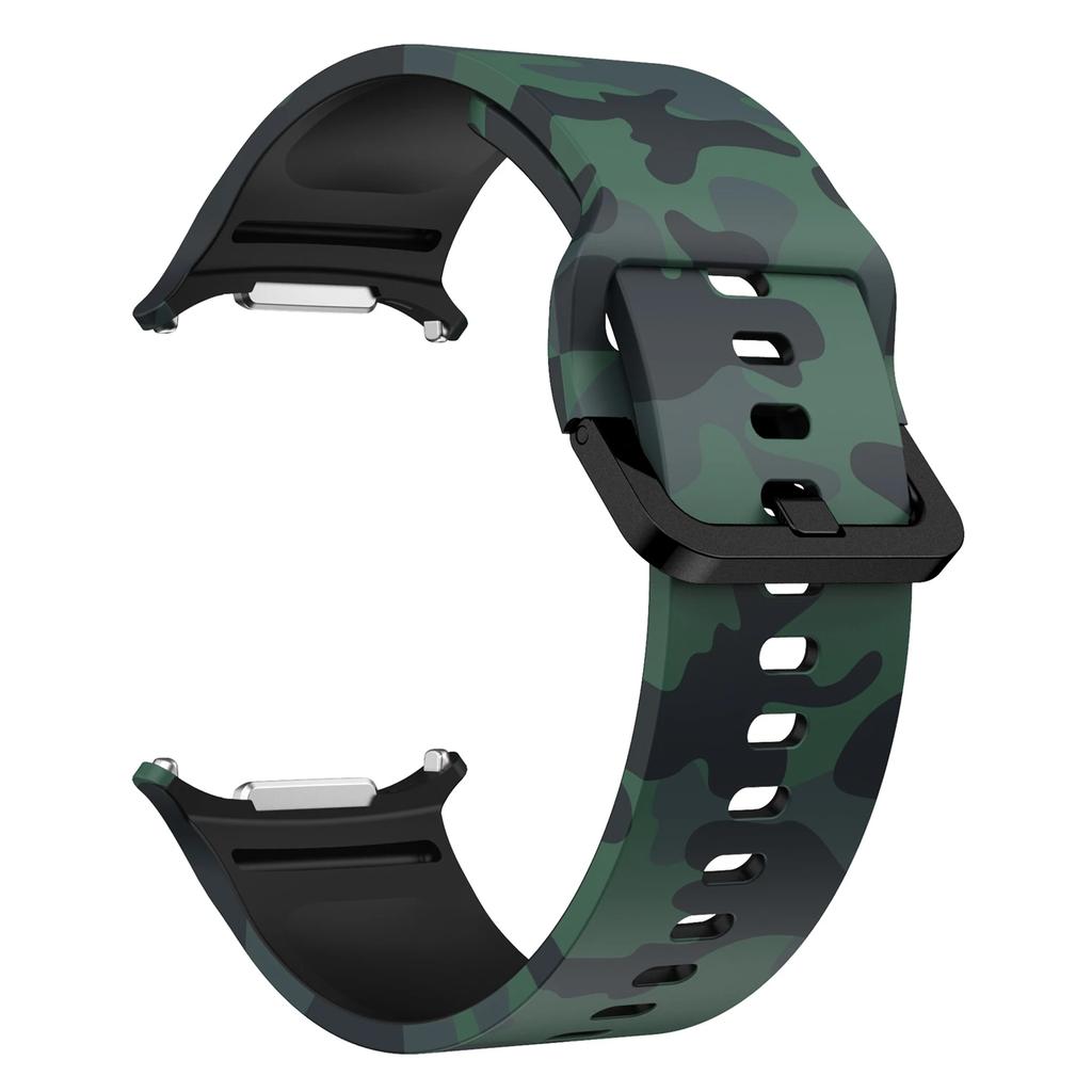 Спортивный силиконовый ремешок с принтом для Samsung Galaxy Watch Ultra 47 мм, ремешок для Galaxy Watch Ultra 47 мм 2025, браслет, ремешки для часов