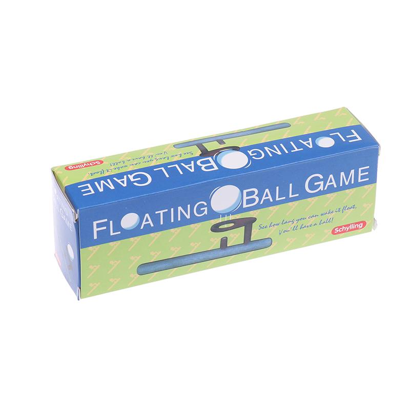 Wooden Suspension Ball Blower Sports Foam Balls Floating Kids Blow Pipe And 2 Balls Game Stress Reliever Balance Blowing Toy