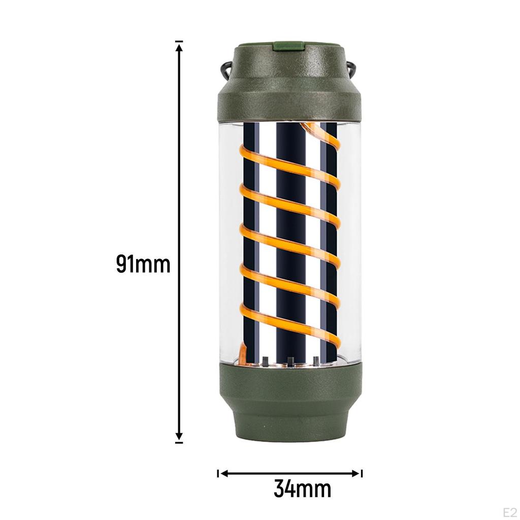 Outdoor Camping Lantern Tent Atmosphere Hanging Light Water Resistant Bright Mini Lamp Pocket