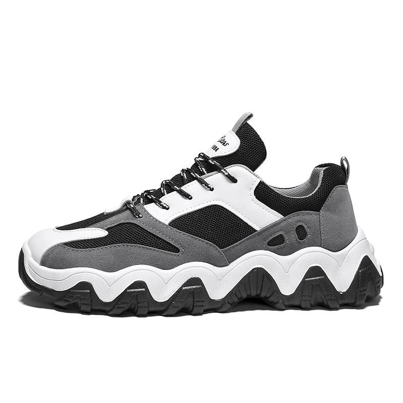 Fashion Men Summer Shoes Brand Breathable Men Chunky Sneakers Casual Shoes Fashion Non-slip Walking Jogging Shoes Platform Male Footwear