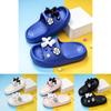 Удобные мультяшные детские тапочки для лета, домашние, надеваемые, мягкие ЭВА-тапочки
